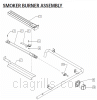 Exploded parts diagram for model: BGB36-BQARL (pre 2006)